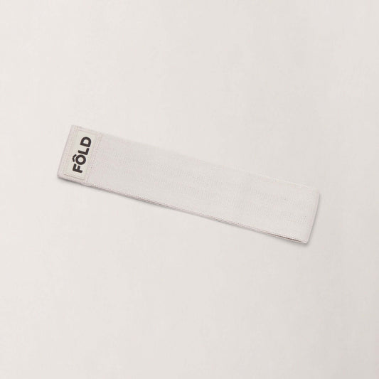 Pilates Resistance Band - Timber Wolf Medium on a light background, designed for strength training and Pilates practice.