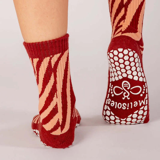 Grip Socks - Scarlet Tiger