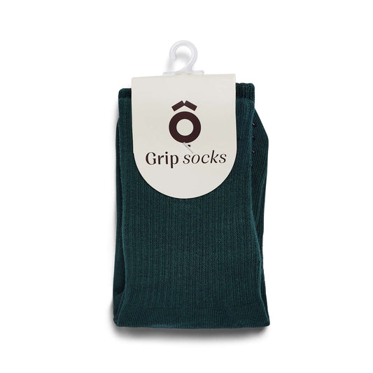 ÔWEAR Essentials Pilates Grip Sokken - Bosgroen