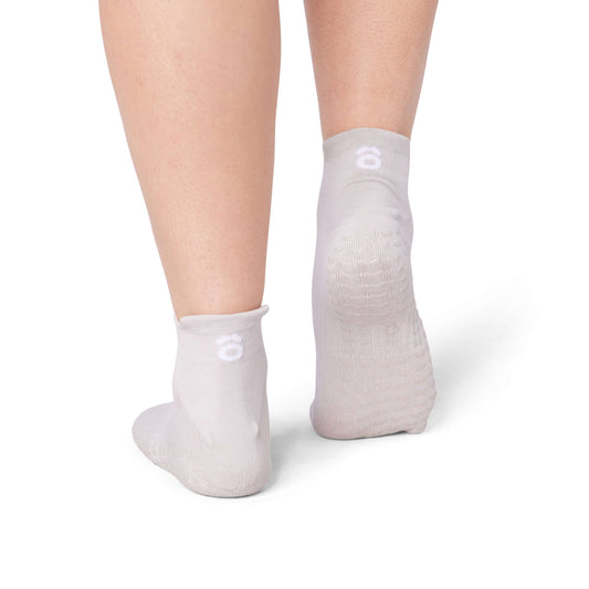 ÔWEAR Pilates Bootie Grip Socks - Timber Wolf