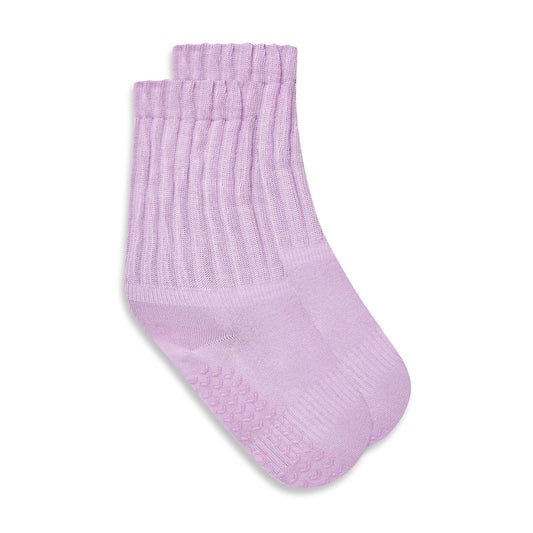 ÔWEAR Pilates Scrunch Grip Socks - Thistle