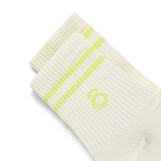 Everyday Crew Grip Socks - Icterine Green