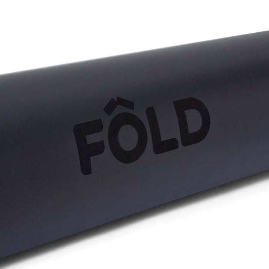 Black FOLD yoga mat
