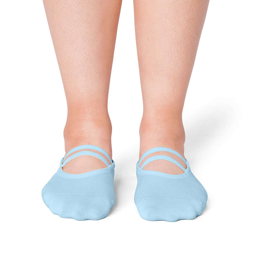 Ballet Grip Socks - Celestial Blue