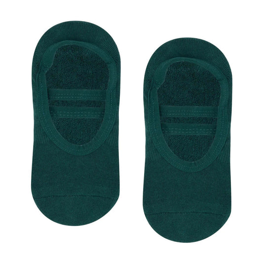 MoveActive Ballet Grip Socks - Forest Green