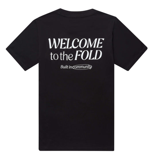 FOLD Damen Classic T-Shirt - Schwarz