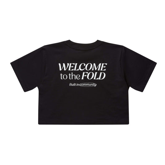 Women’s Classic Crop Tee - Black