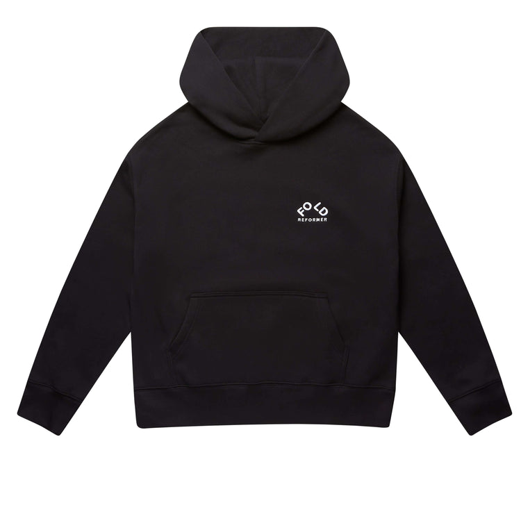 Women’s Hoodie Front In Black 