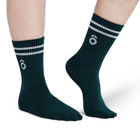 ÔWEAR Essentials Pilates Grip Socken - Forest Green